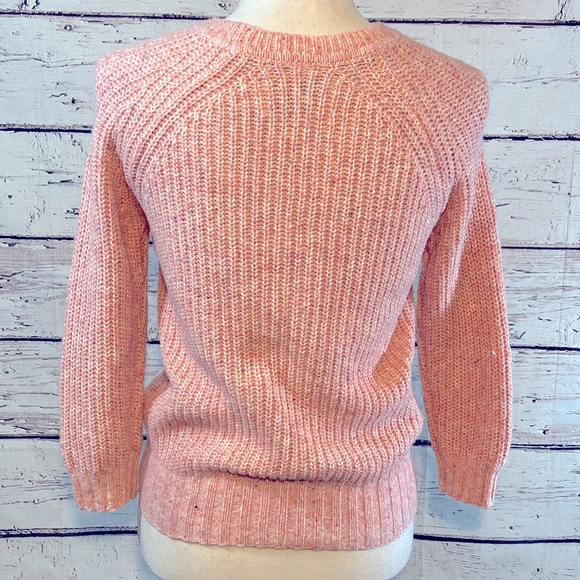 LUCKY BRAND Sweater Crewneck Pink-XS - Picture 2 of 2